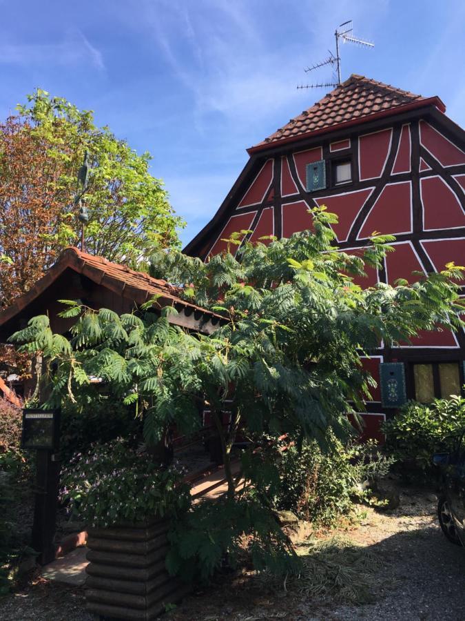 Auberge Du Tisserand Hotell Gommersdorf Exteriör bild